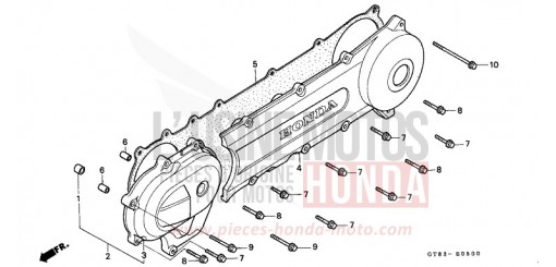 PANNEAU LATERAL GAUCHE PK50ML de 1990